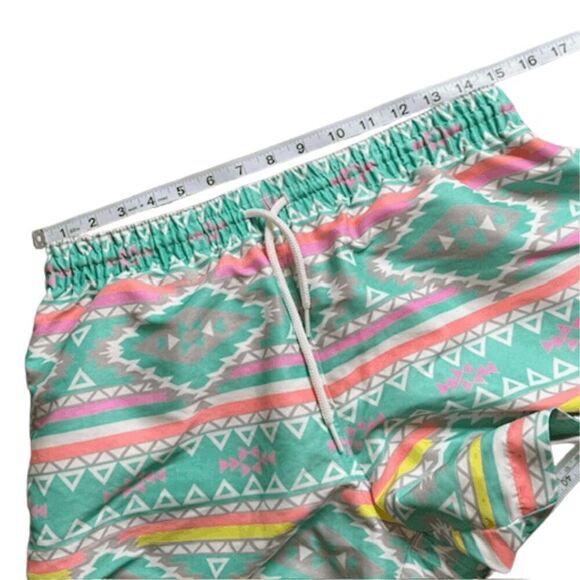Chubbies Men's Multicolor The En Fuegos Stretch Swim Trunks Size Medium - Picture 4 of 7